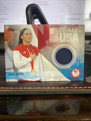 Sue Bird Athlete Worn Olympics Memorabilia Patch 2016 Topps Team USA Basketball