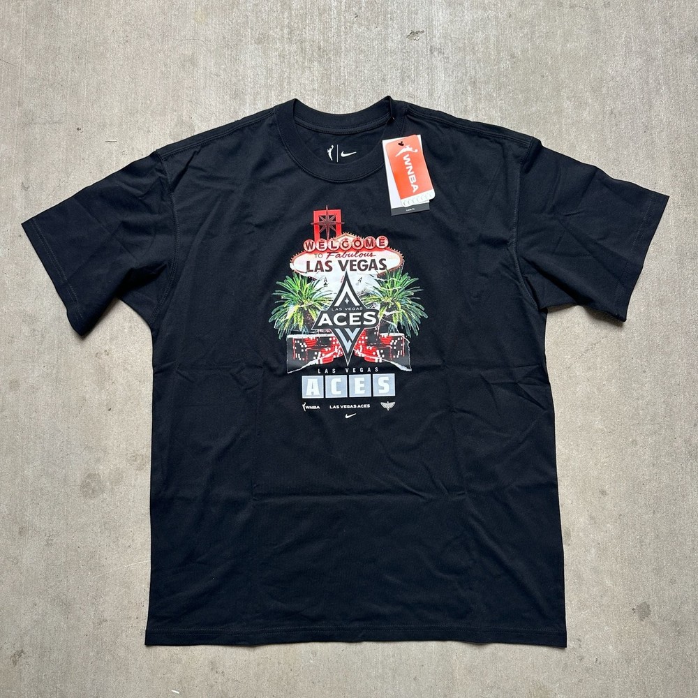 Nike WNBA Las Vegas Aces Graphic T-Shirt Size M