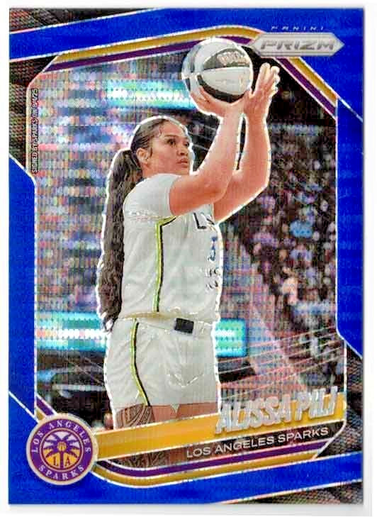 ALISSA PILI 2025 Panini Prizm WNBA #78 LA Sparks BLUE PULSAR /199 PRIZM!