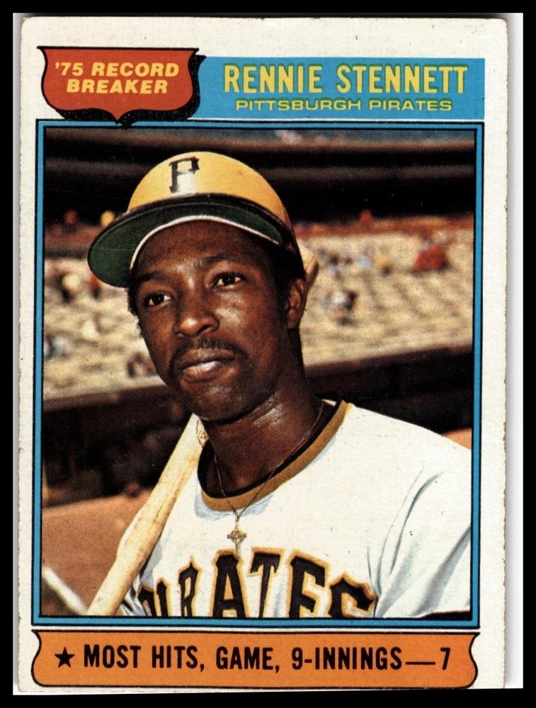 1976 Topps #6 Rennie Stennett