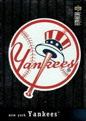 1980 Fleer Baseball Stickers #NNO New York Yankees Baseball Diamond
