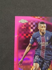 2026 Topps Chrome UCC – Ousmane Dembele #3 Pink X-Fractor /250 – PSG