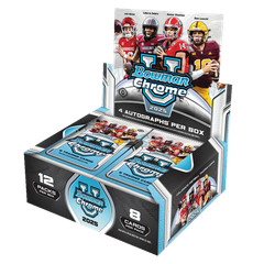 🏈 CFB 2025 Bowman University Chrome Jumbo Box Rip N Ship
