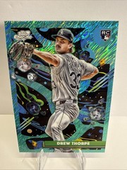 Drew Thorpe RC 2025 Topps Cosmic Chrome Aqua Equinox Refractor #73/199 #184