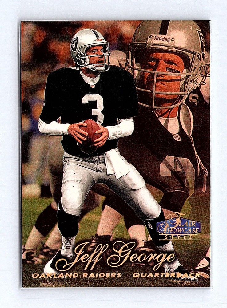 1998 Flair Showcase Jeff George #67 Flair Showcase Row 2 (Style)