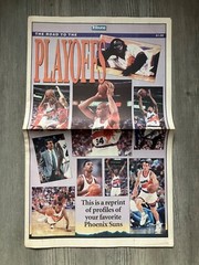 1993 AZ Tribune Newspaper Insert Phoenix Suns « The Road to the Playoffs » Barkley