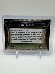 Topps 2023 Bowman Draft Paul Skenes Pittsburgh Pirates Draft Night #BDN-7