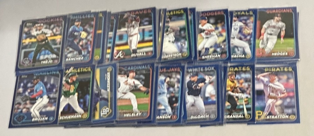 2024 Topps Update Series Royal Blue Pick Your Player (1-350): Year 1 Skenes