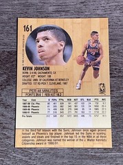 Kevin Johnson 1991-92 Fleer Suns #161 *L27*