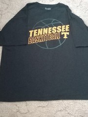 Champs XL University Tennessee Basketball Black And Orange T Shirt