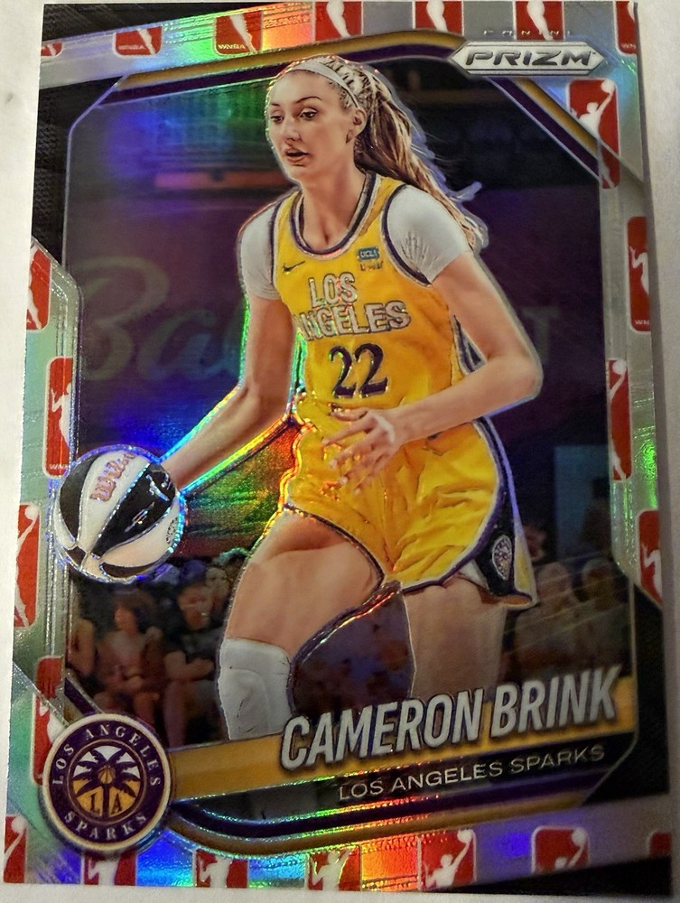 2025 Panini Prizm WNBA – Cameron Brink #87 WNBA Logo Prizm