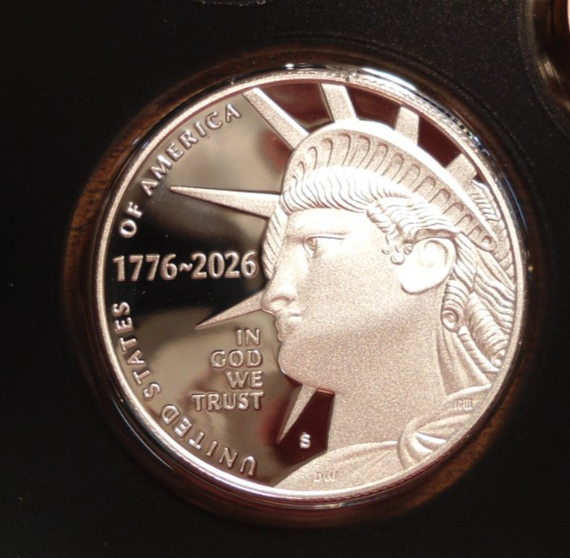 1776-2026 S SiIver Proof Enduring Liberty Half DolIar new