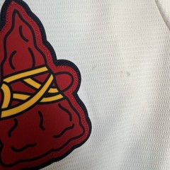 Nike Atlanta Braves Rykker #3 White Red Navy MLB Baseball Jersey XL