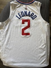 Nike Los Angeles Clippers Kawhi Leonard #2 Men’s Jersey Size 56 White/Blue/Red