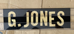 UNSEWN Nameplate Namebar for CHL/WHL/Minor Hockey Jersey PLEASE READ DESCRIPTION