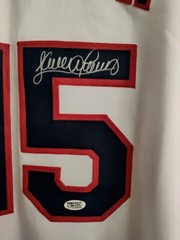 Sandy Alomar Jr Signed Cleveland Indians Autographed Jersey #15 (COA Hologram)