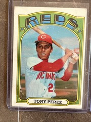 🟥🔥Tony Perez🔥🟥 1972 Topps 4X LOT – #80 EX Vintage HOF Reds