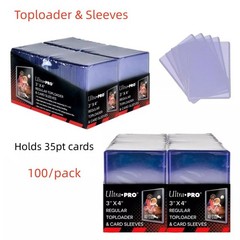 Ultra PRO 3×4 TopLoader & Sleeves / Magnetic Card Holder For Pokémon 35pt Cards