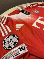 adidas Bayern Munich Olise #17 Officialy Licensed Long Sleeve Jersey Size XL