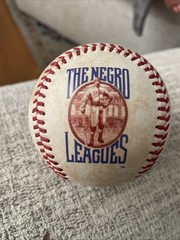 Robert Scott Signed Negro Leagues Football, NY Black Yankees