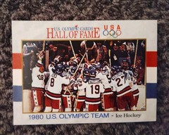 1991 Impel US Olympic Hall of Fame 1980 USA Hockey Team Complete 11 card set