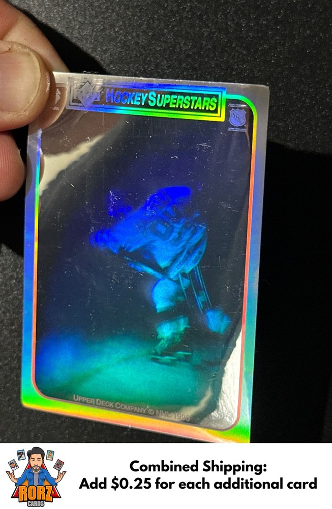 Wayne Gretzky 1990-91 Upper Deck #NNO Hockey Superstars Holograms/Stickers