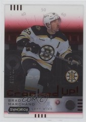 2023-24 Upper Deck Synergy Cranked Up Red 92/599 Brad Marchand #CR-BM 0z0v
