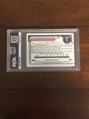 2024 Walker Jenkins 1st Bowman Chrome Auto HTA Choice /150 PSA 10 Gem Twins