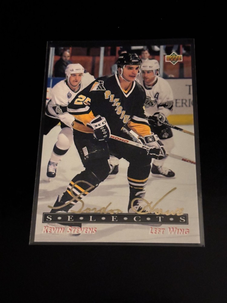 Kevin Stevens 1992-93 Upper Deck Selects Gordie Howe Penguins G4