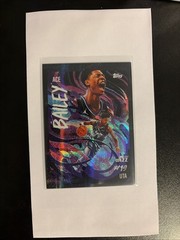 2025 Topps Chrome Ace Bailey Ultra Violet CASE HIT RC #UV15 Jazz
