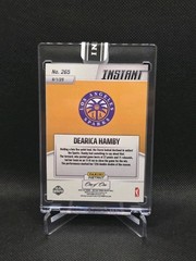 2025 Panini Instant WNBA #265 Dearica Hamby Magma 1/1 One Of One