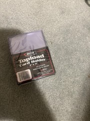BCW Rigid Toploader Card Holders 3&Prime; x 4&Prime; Clear Plastic 25 Pack