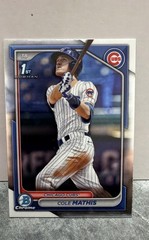 2024 Bowman Draft – Chrome Cole Mathis #BDC-81 (RC)