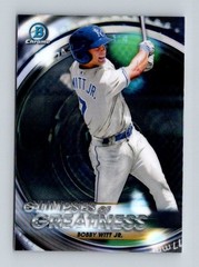 78604 2020 Bowman Chrome Draft Glimpses of Greatness Bobby Witt Jr. RC BK$12