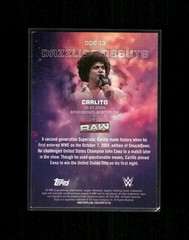 2025 Topps Universe WWE Carlito #DDE-13 Dazzling Debuts