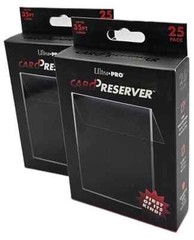 (50-Count) Ultra-Pro Card Preservers Resealable Hybrid Card Holder Semi Rigid