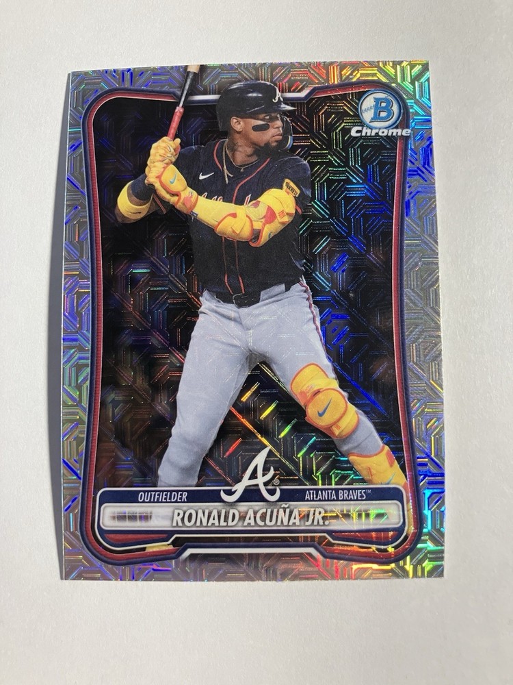 Ronald Acuna Jr. 2026 Bowman Chrome Mojo Refractor #23 Atlanta Braves