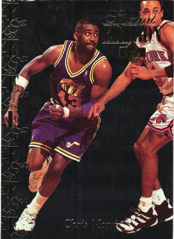 1995-96 Upper Deck #SE172 Chris Morris Special Edition Gold
