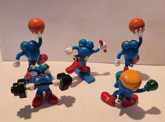 5 1996 Atlanta Olympic Games Izzy Mascot PVC Figure s Dakin Sports Toy Action
