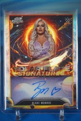 2026 Topps Cosmic Chrome WWE – Solar Flare Signatures Blake Monroe #SFS-BMO