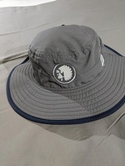 Vintage Chicago Blackhawks Boonie Hat OSFA Gray Navy Outdoor Sun Bucket The Game