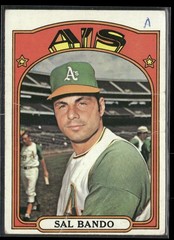 1972 Topps #650 Sal Bando