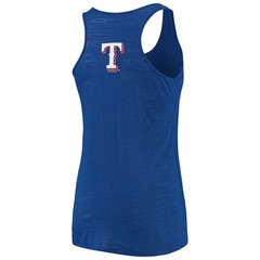Women&rsquo;s Soft as a Grape Royal Texas Rangers Plus Size Swing for the Fences