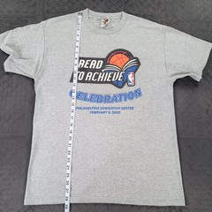 Vintage NBA Read To Achieve T Shirt Fruit of The Loom Short Sleeve Men Large