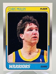 1988-89 Fleer Basketball Chris Mullin #48 Golden State Warriors