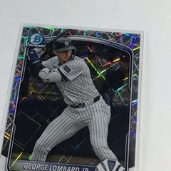 2025 Bowman Chrome – Prospects George Lombard Jr. #BCP-164 Laser Refractor