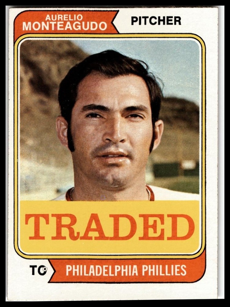 1974 Topps #139T Aurelio Monteagudo Traded