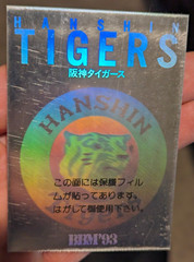 1993 BBM Team Hanshin Tigers Team Logo Holograms – rare insert