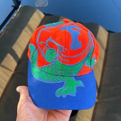 Rare The Game Florida Gators Big Logo Mascot 90s NCAA College Snapback Hat/Cap