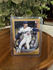 2025 Bowman – Yoshinobu Yamamoto #18 Gold /50
